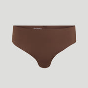 Jiv High Rise Thong Coffee