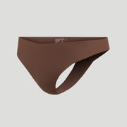 Jiv Mid Rise Thong Coffee